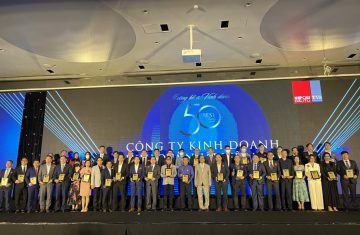 BIMICO được vinh danh top 50 công ty kinh doanh hiệu quả nhất Việt Nam 2020-2021